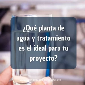 Agua potable o purificada