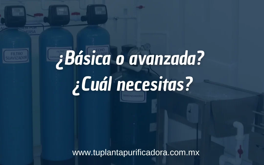 Tipo de planta purificadora