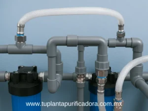 Conexiones indispensables en una planta purificadora de agua