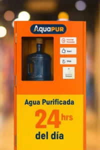 Qué es una ventana vending fija para agua purificada